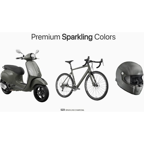 AutoGard AG-S23 Sparkling Charcoal Cat Semprot Premium Motor Mobil Sepeda Helm Rumah Serbaguna Vas Pot Graffiti Tembok Kayu Aluminium Besi - Gambar 2