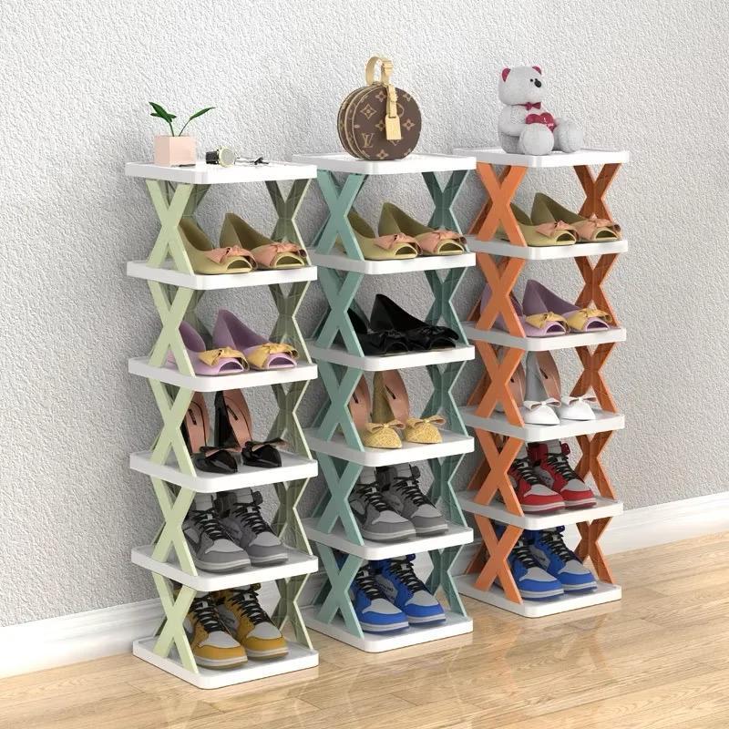 Dreamyhouse Rak Sepatu 4 Susun Serbaguna Zigzag - Gambar 2