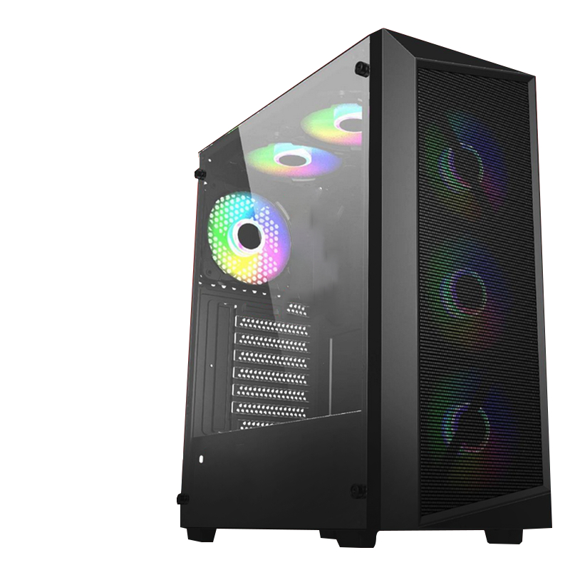 Infinity Nebula V7 Tempered Glass ATX Gaming Case - Black - GS | Shopee ...