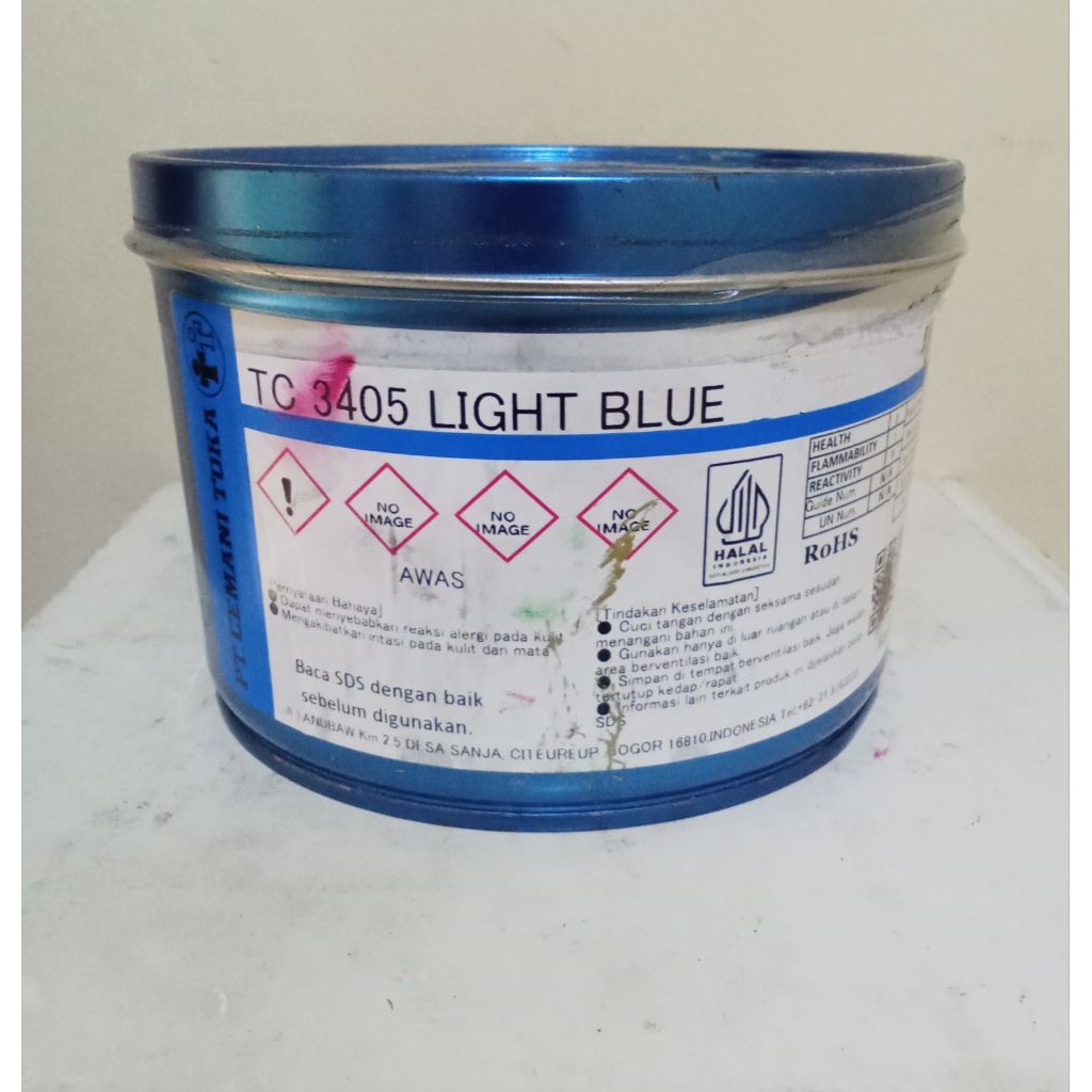 Cemani Toka TC 3405 Light Blue Offset Ink | Shopee Singapore