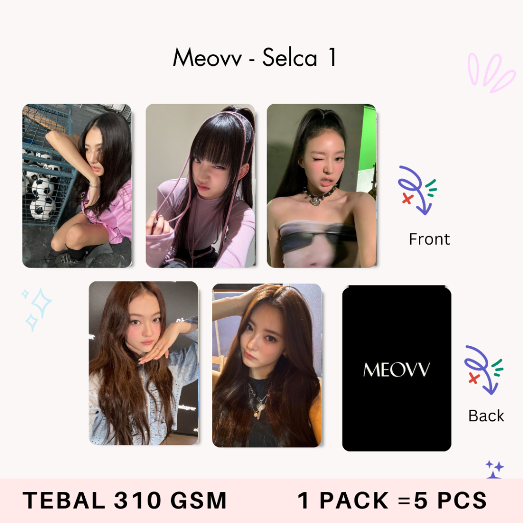 MEOVV MEOW Album Photocards 5Pcs/Set – Kpop Exchange