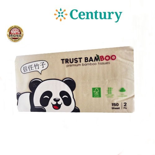 TRUST BAMBOO PREMIUM BAMBOO TISSUE 150S / TISU ALAMI / TISU SERBAGUNA - Gambar 2