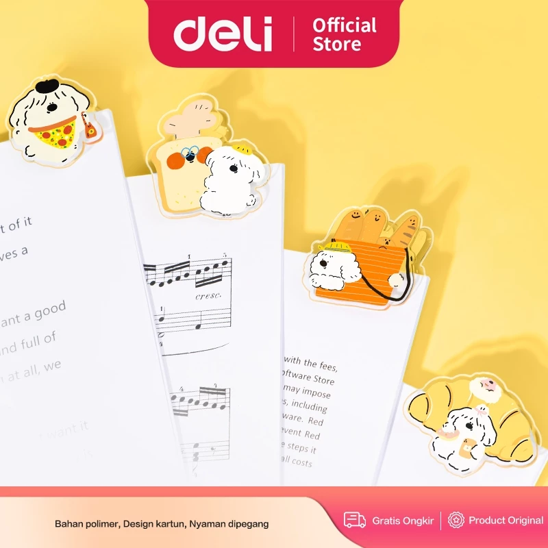 Deli Klip Binder / Binder Clip Binatang Kartun TP550