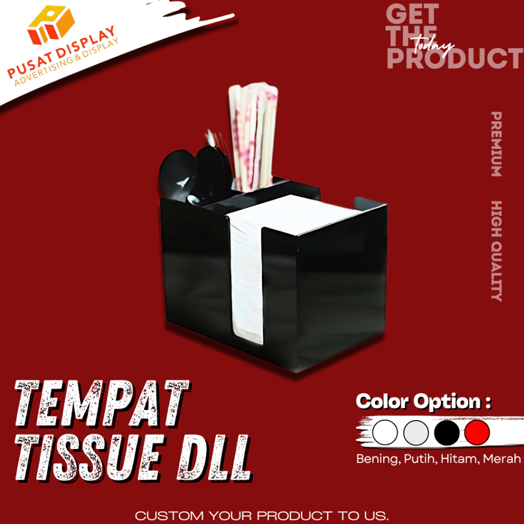 Acrylic Tissue Display/Acrylic Tissue Box/Multipurpose Tissue Box ...