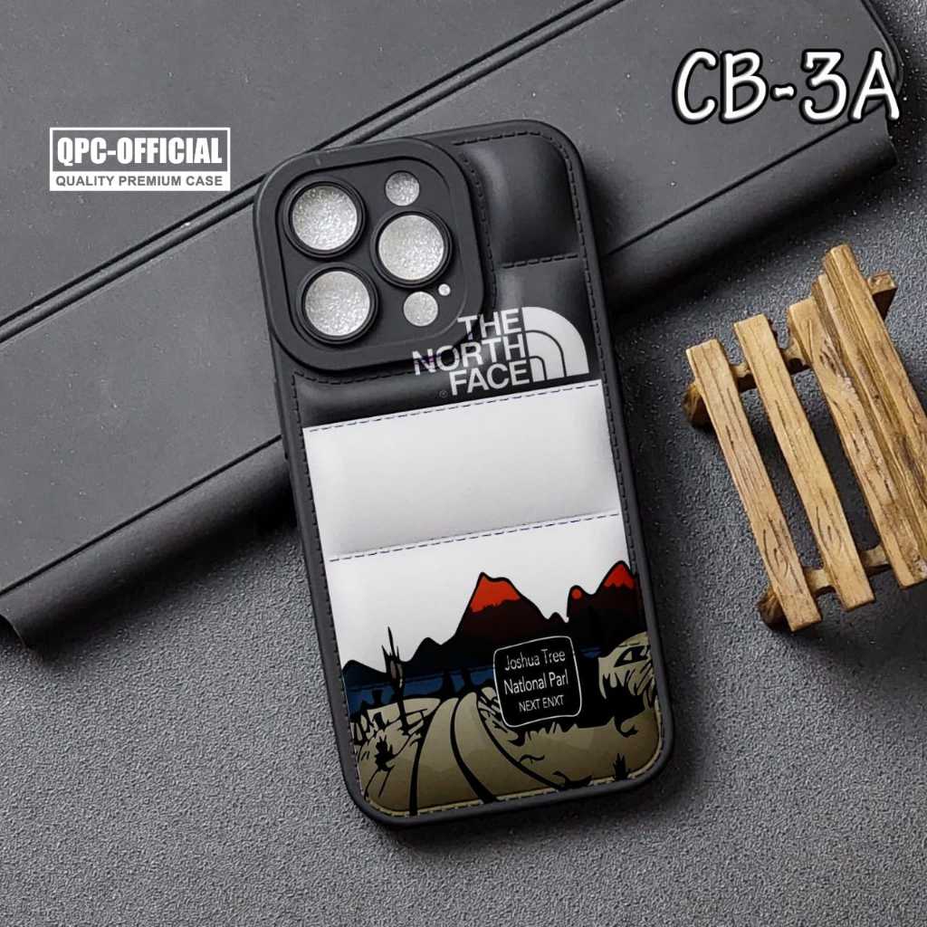 Realme 11 Pro Realme 11 Pro Plus Realme 12 5G Realme 9 Pro  Realme C11 Case Gambar North Face CB03 Macaron Black Motif Gambar Bantal Case Jaket 3D