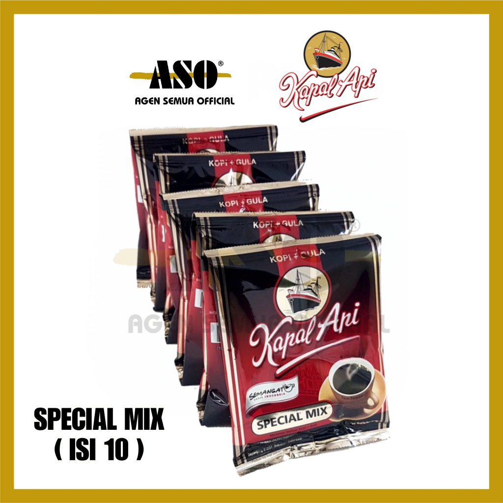 KOPI KAPAL API SPECIAL MIX 23gr RENCENG ( ISI 10 ) PROMO !!!