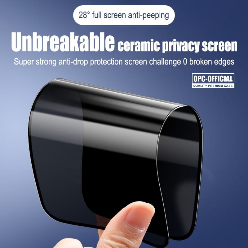 Antigores Realme 9 4G Realme 9 Pro Realme 9 Pro Plus Realme 9i Realme 10 4G Realme 10 Pro Realme 11 4G Realme 12 5G Realme 12 Plus Realme 13 4G Realme 13 5G Realme 13 Plus 5G Antigores Ceramic Spy Matte Antigores Privasi Antigores Anti Minyak CSPM - Gambar 3
