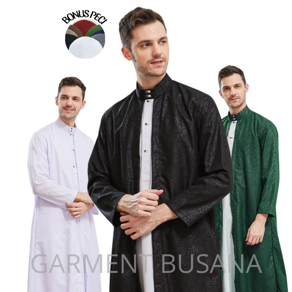 The latest premium long-sleeved adult men's outerwear, AL-AZHAR luxury ...
