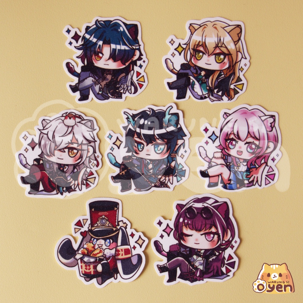 Honkai Star Rail Series 1pc/ sticker (Jing Yuan And Heng Kafka March ...