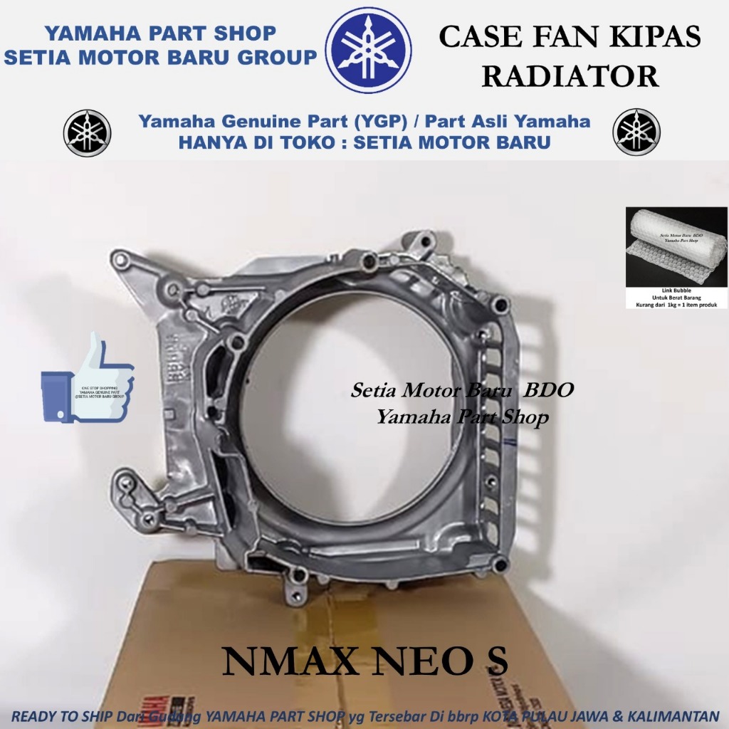 Casing Case Fan Radiator New N Max Nmax Neo S Original Genuine Yamaha ...