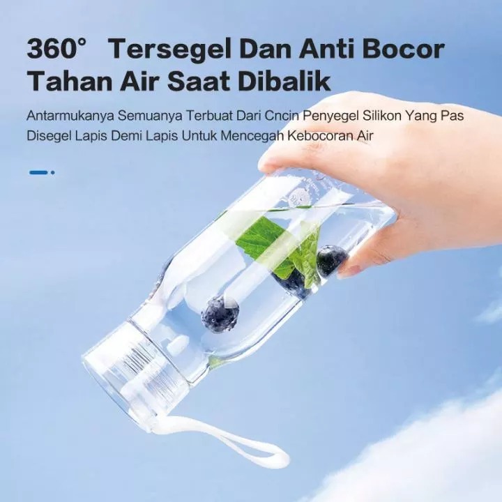 Dr.Spock Bisfree Eco Botol Minum Anti Bocor 750ML - Gambar 4