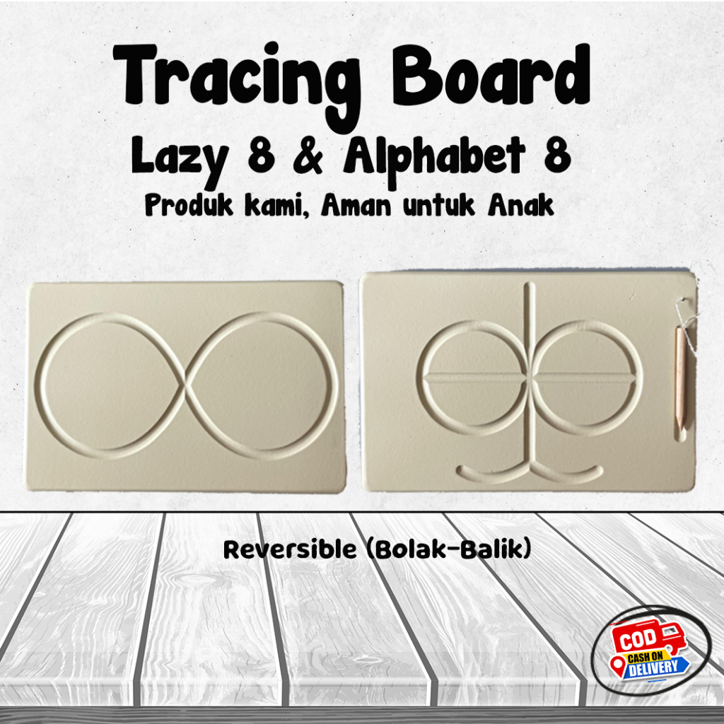 Lazy 8 Board | Alphabet 8 | Infinity Loop | Therapy Equipment | Mirror ...