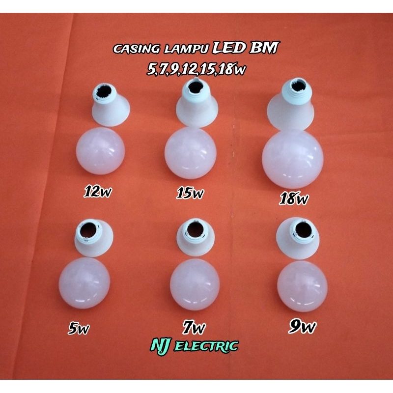 LED light casing BM 5.7,9,12,15,18 watts (new) | Shopee Singapore