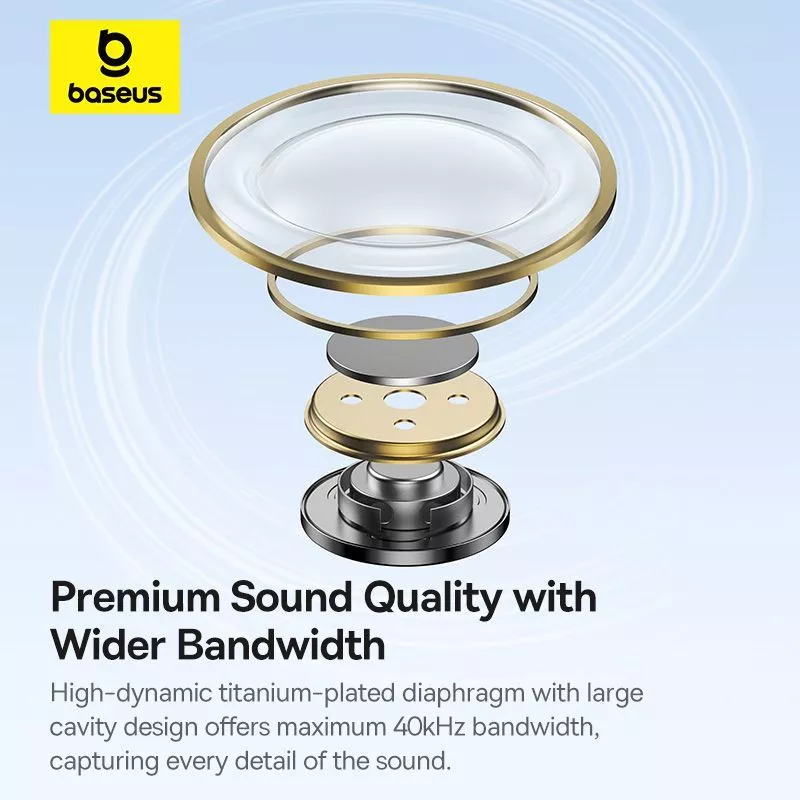 Baseus Encok HZ20/CZ20 Wired Earphone Headset Kabel Audio Jack 3.5mm Bass Hi-Res Sound - Gambar 4