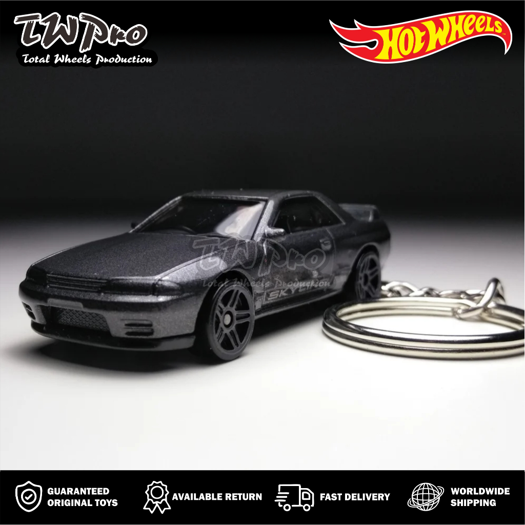 GANTUNGAN HOT WHEELS KEYCHAIN Nissan Skyline GT-R R32 - KEYRING ...