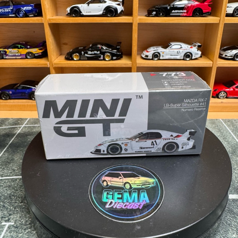 Mini GT Mazda RX-7 LB-Super Silhouette LBWK Liberty Walk Numero Reserve ...