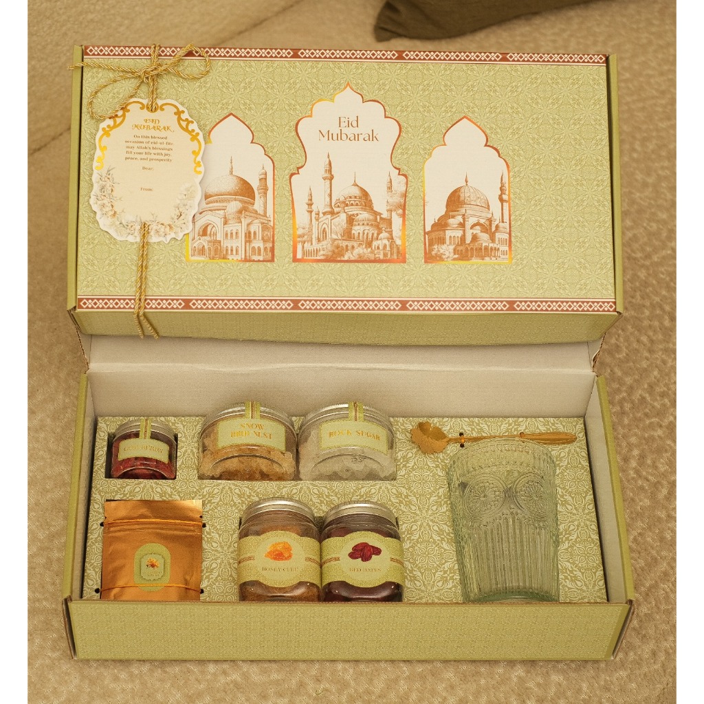 RUBY - Eid Al-Fitr Hampers Parcel Eid Herbal Drink Snow Birdnest ...