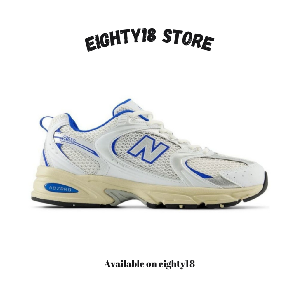 New Balance 530 White Blue Oasis Official Original PT MAP MR530EA