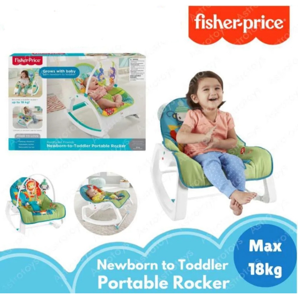 Baby rocker swing fisher price deals