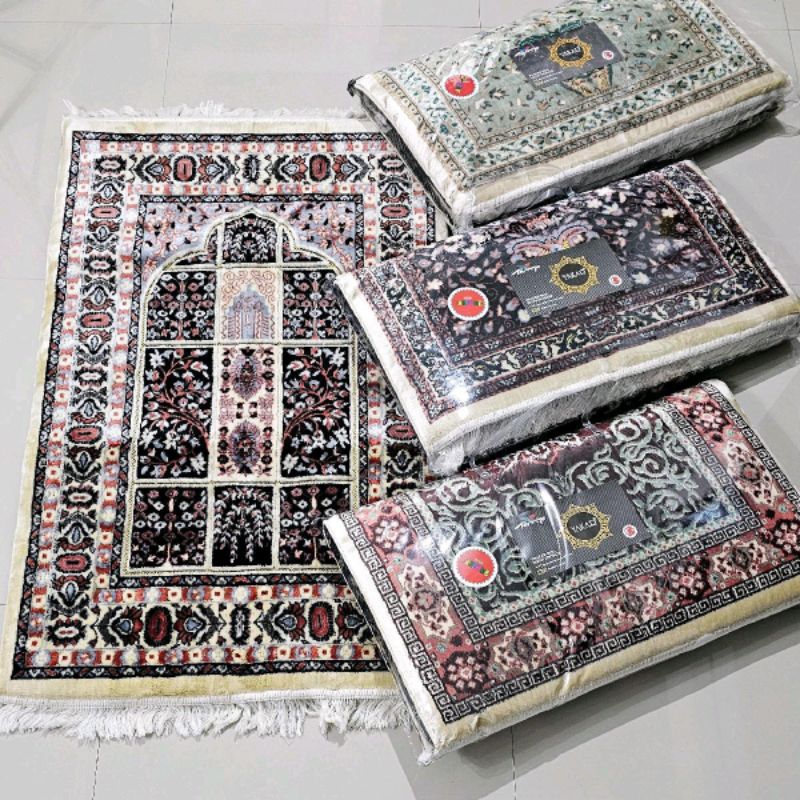 Yakar Wangi Premium Thick Turkish Prayer Rug 3D Thick 3 to 4cm Foam ...