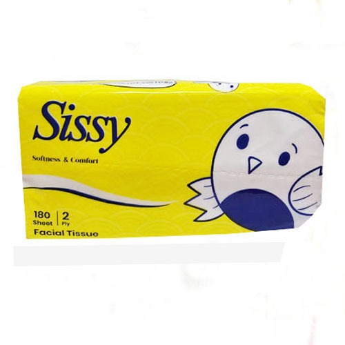 SISSY FACIAL TISSUE 2PLY ISI 180 SHEET / TISU / TISU SOFT - Gambar 3