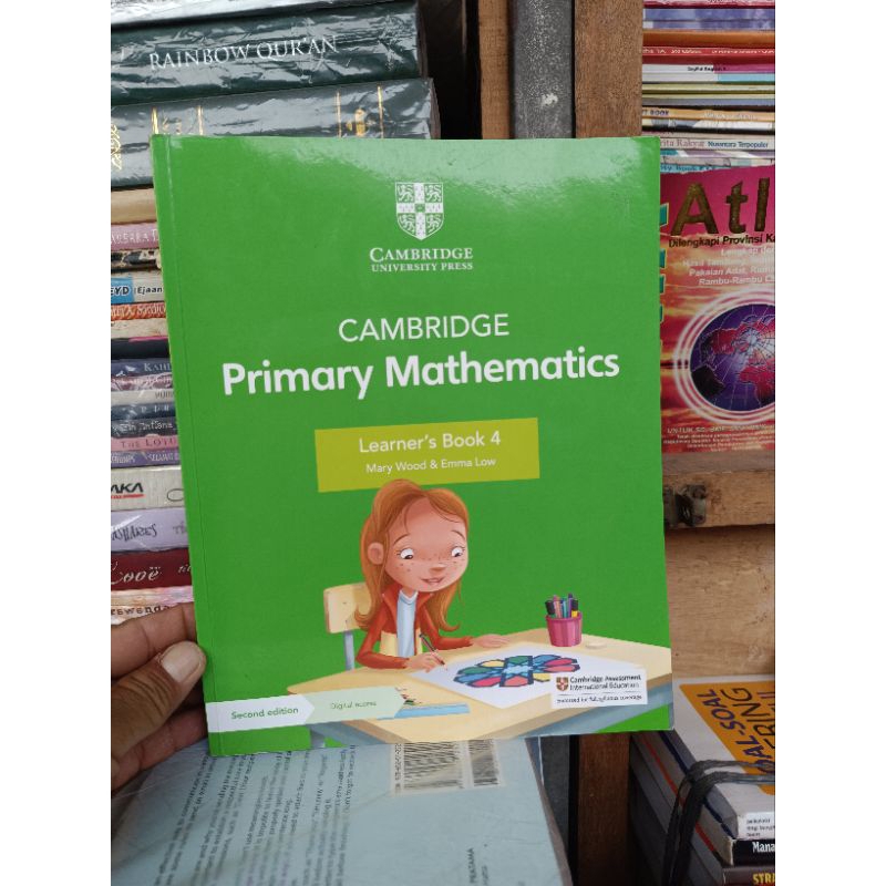Cambridge primary Mathematics. leaders book 4. second edition | Shopee ...