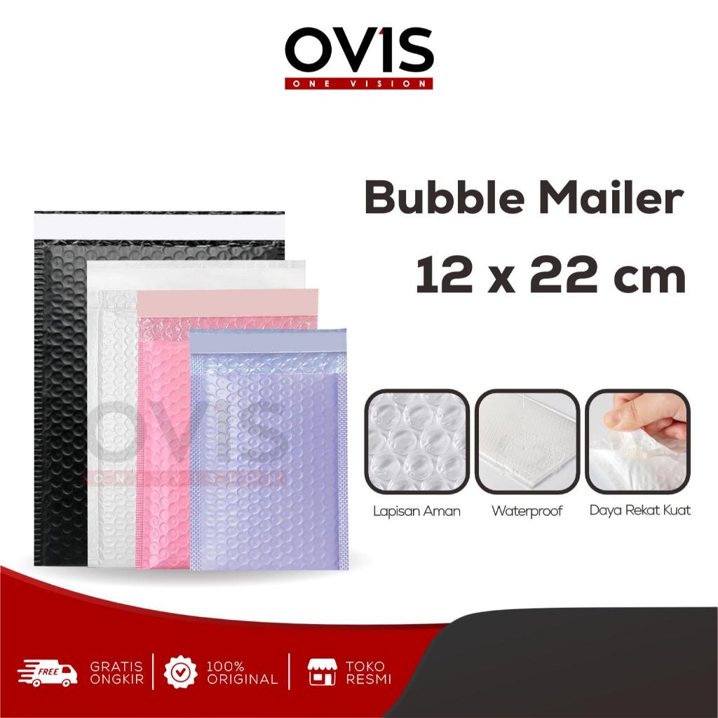 Bubble Mailer 12x22 cm Amplop Bubble Kantong Plastik Packing Bag