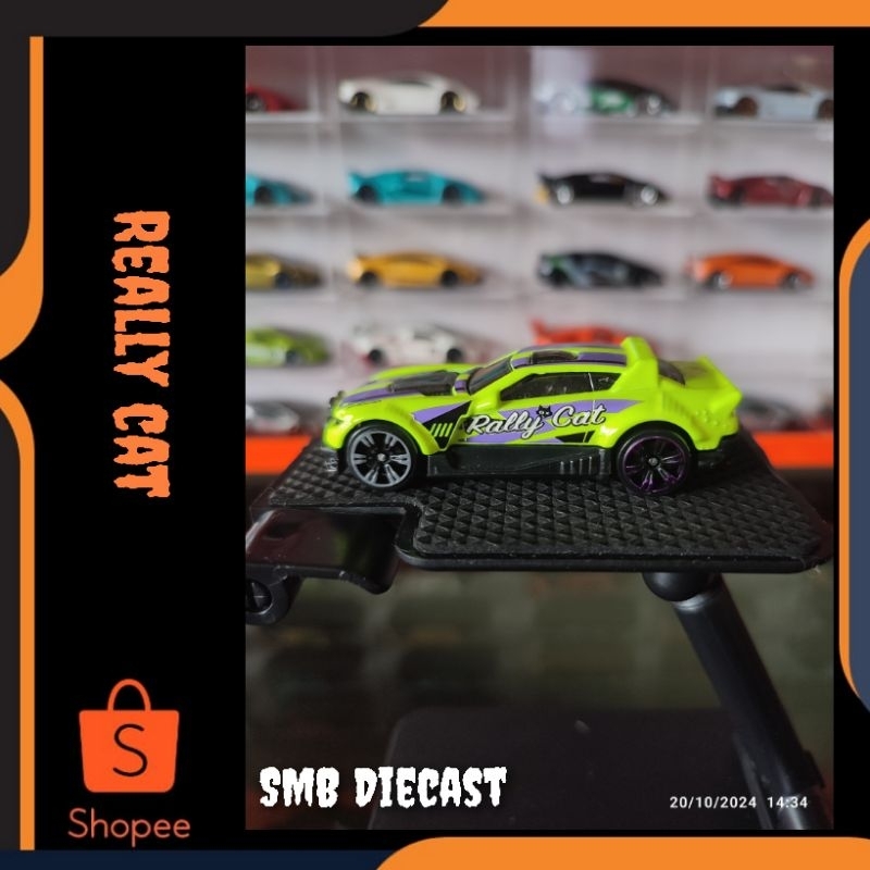 Hot WHEELS NEON RALLY CAT NEON SPEEDERS LOS (REGULAR) | Shopee Singapore