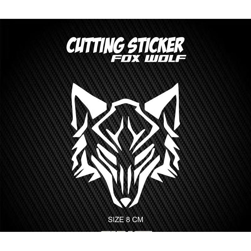 Sticker Car Motorcycle Helmet Vinyl Biker Wolf Oracal Vinyl R2 | UK