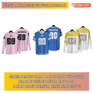 babymonster JERSEY ジャージ T シャツ 白 babymonster CROP JERSEY ジャージ T シャツ 白 - メルカリ