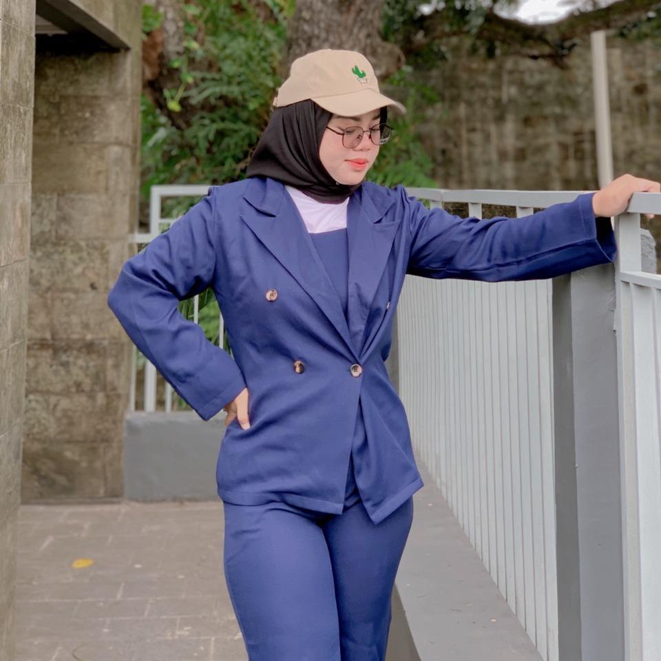 Michael's Collection - One Set Blazer and Pants Jaemi Hijab Series