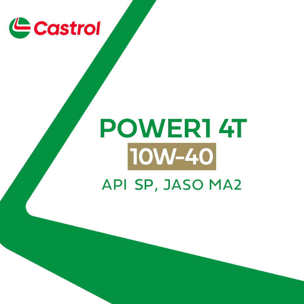 Oli Mesin Motor Castrol POWER1 4T 10W-40 (1L) - Gambar 4