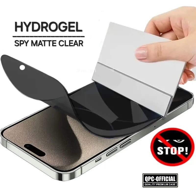 Antigores Privasi Spy Matte Anti Intip Hydrogel Antigores Clear Realme 12 5G Realme 12 Plus Realme 12 Pro Plus Realme 13 4G Realme 13 Pro Realme 13 Pro Plus Realme 13 Plus Realme C1 Realme C2 Realme C3 Realme C11 Realme C12 Realme Narzo 20 Realme C15 HYG