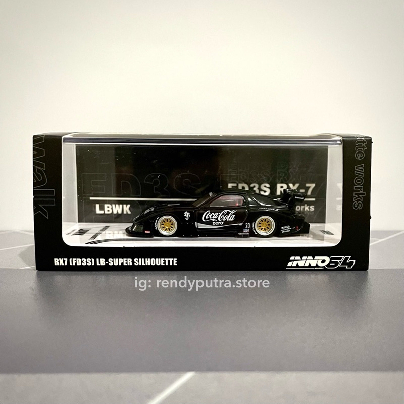 Inno64 Mazda RX7 FD3S LBWK Black Sign Hyuma Kato (Car Owner) | Shopee ...