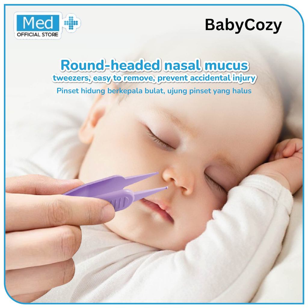 Med+ BabyCozy Gunting Kuku Bayi Set 4 in 1 Manicure Kuku Anak Nail Clipper Baby - Gambar 3