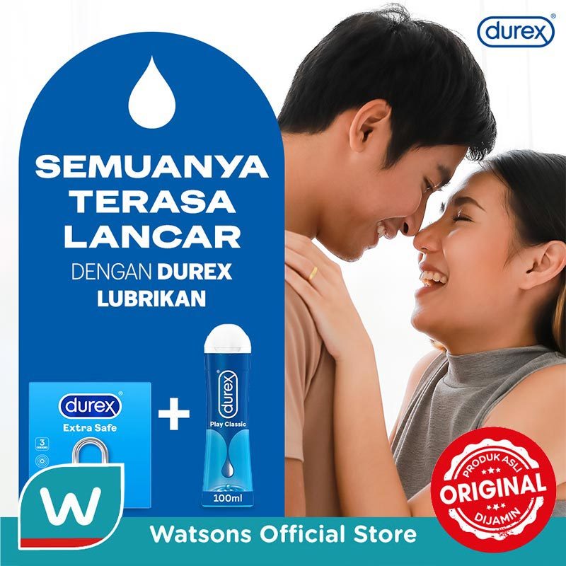 Durex Extra Safe 3s - Kondom Tebal Lelaki - Gambar 4