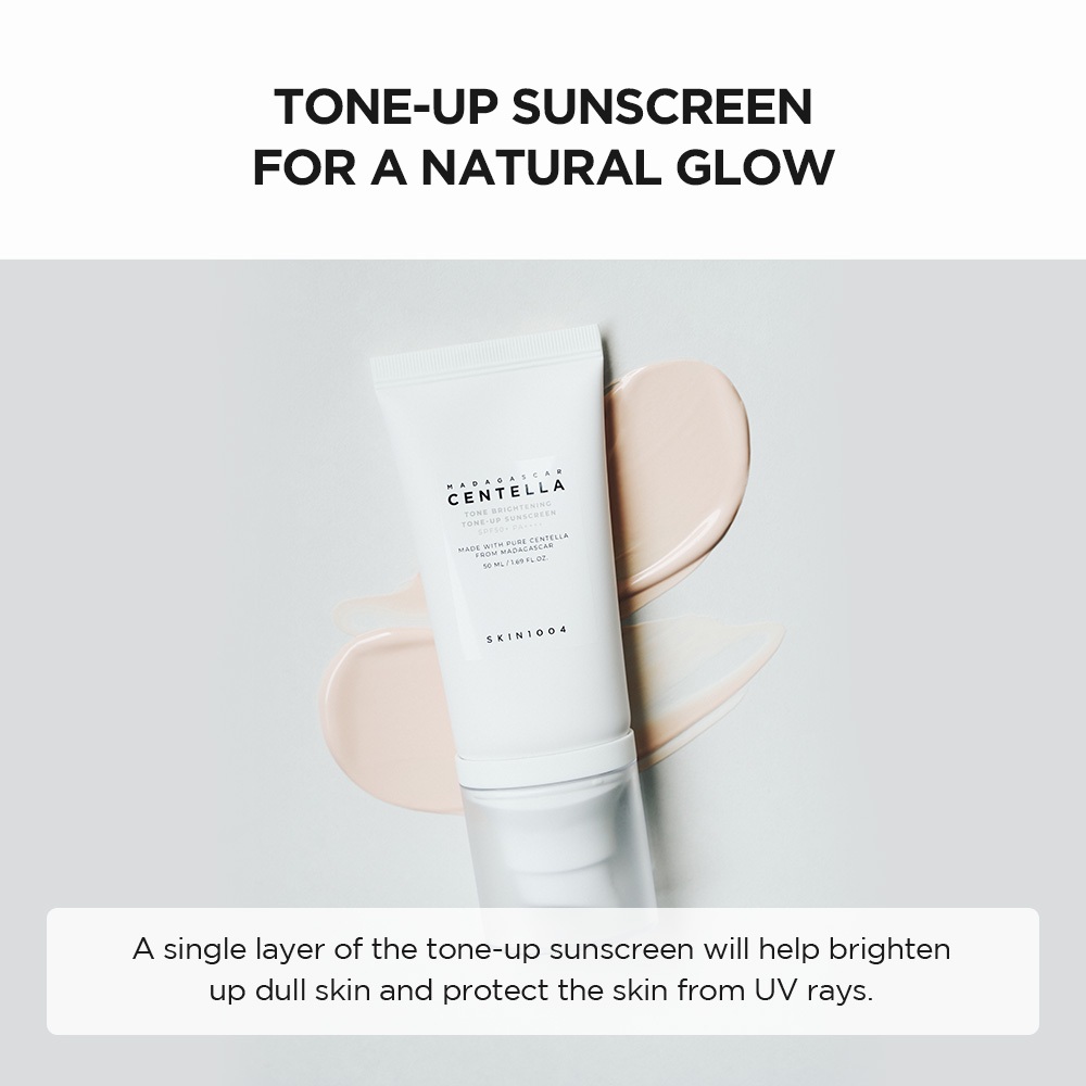 SKIN1004 Madagascar Centella Tone Brightening Tone-Up Sunscreen SPF50 PA++++ - Gambar 2