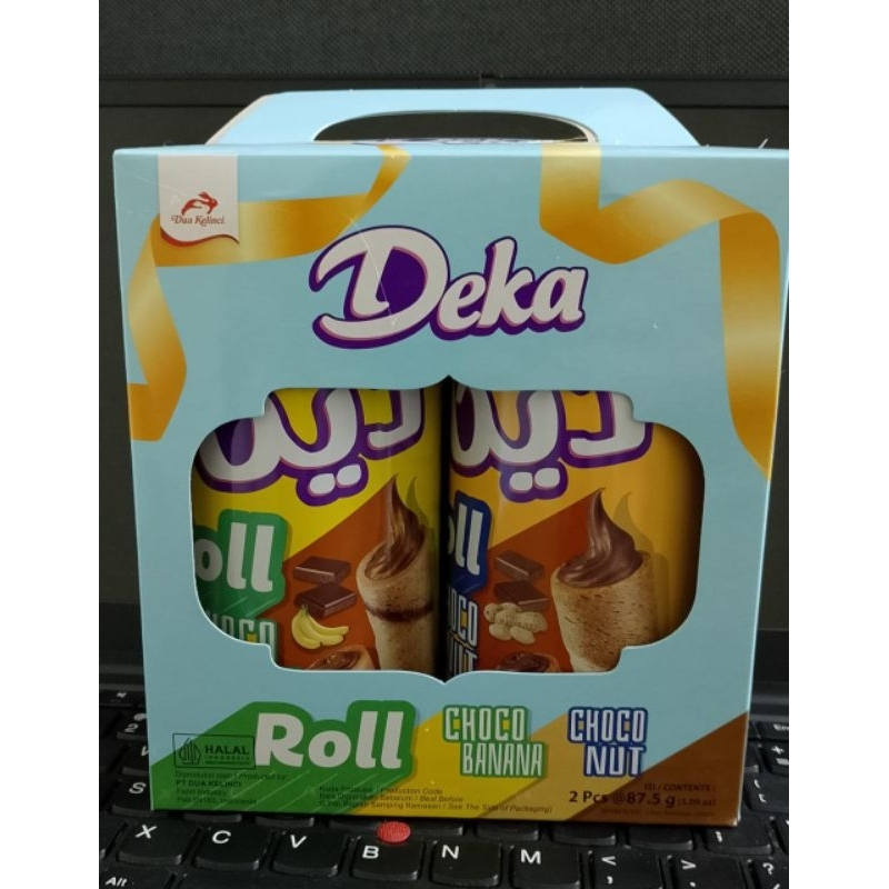 DEKA WAFER ROLL @87.5GR (1 PACKAGE CONTAINS 2 = 175GRAM) FLAVOR ...