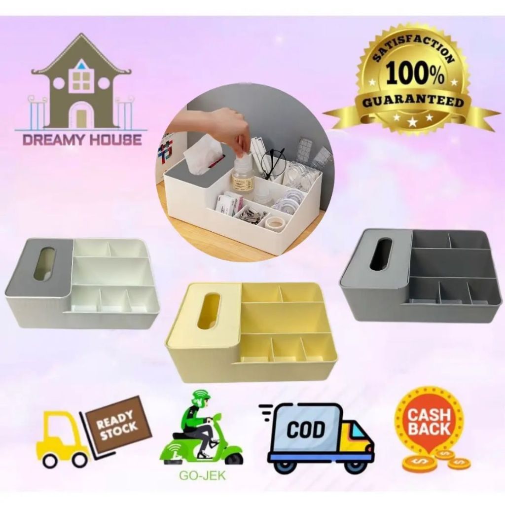 Dreamyhouse Rak Kosmetik Multifungsi Tissue