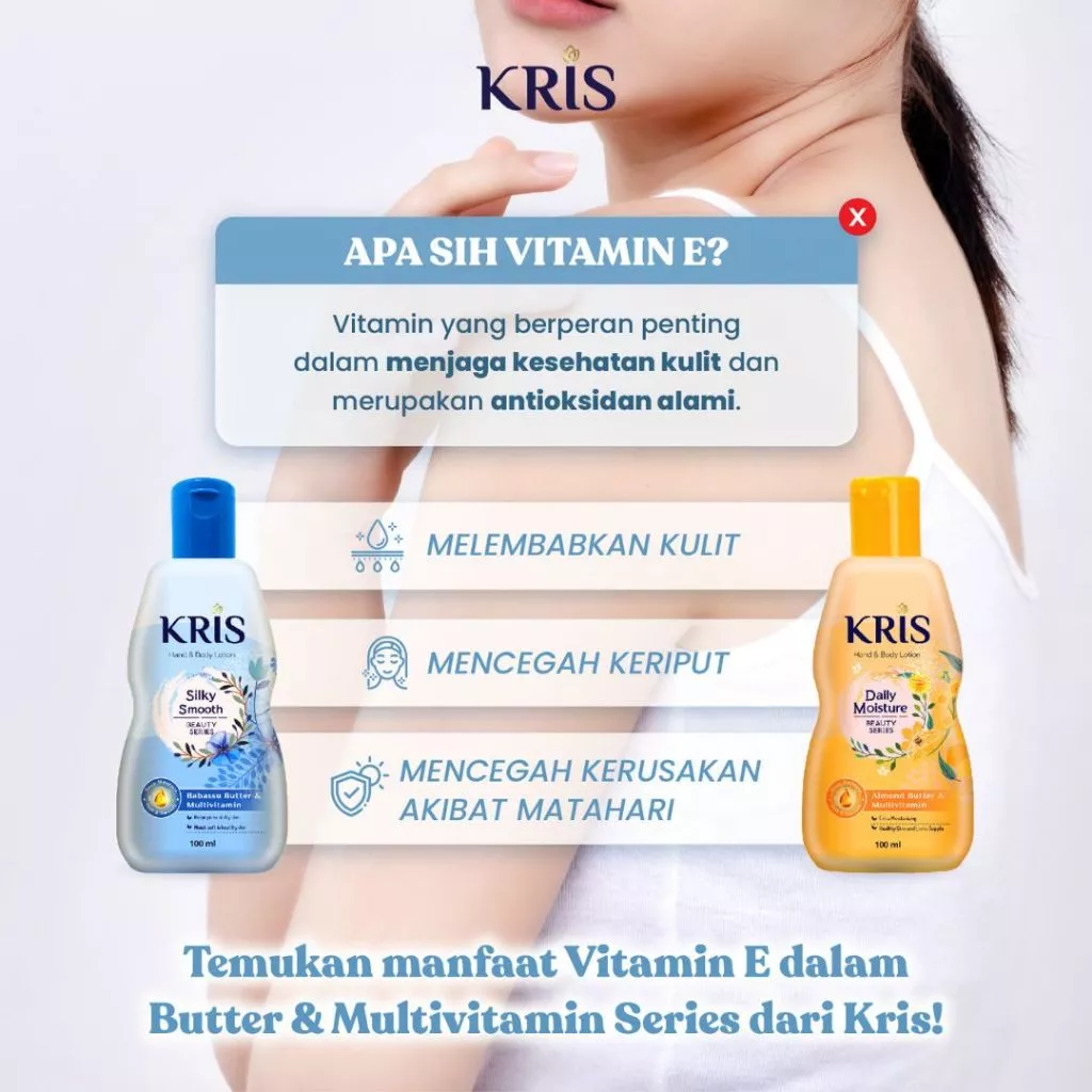 Beli 2 Gratis 1 Kris Handbody Lotion Multivitamin Daily Moisture Yellow 100ML - Gambar 4