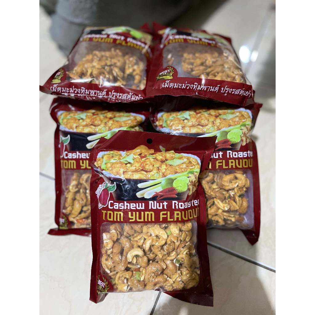 Bp - READY SNACK AOI CASHEW NUT FLAVOR TOM YUM CASHEW NUT HALAL ...