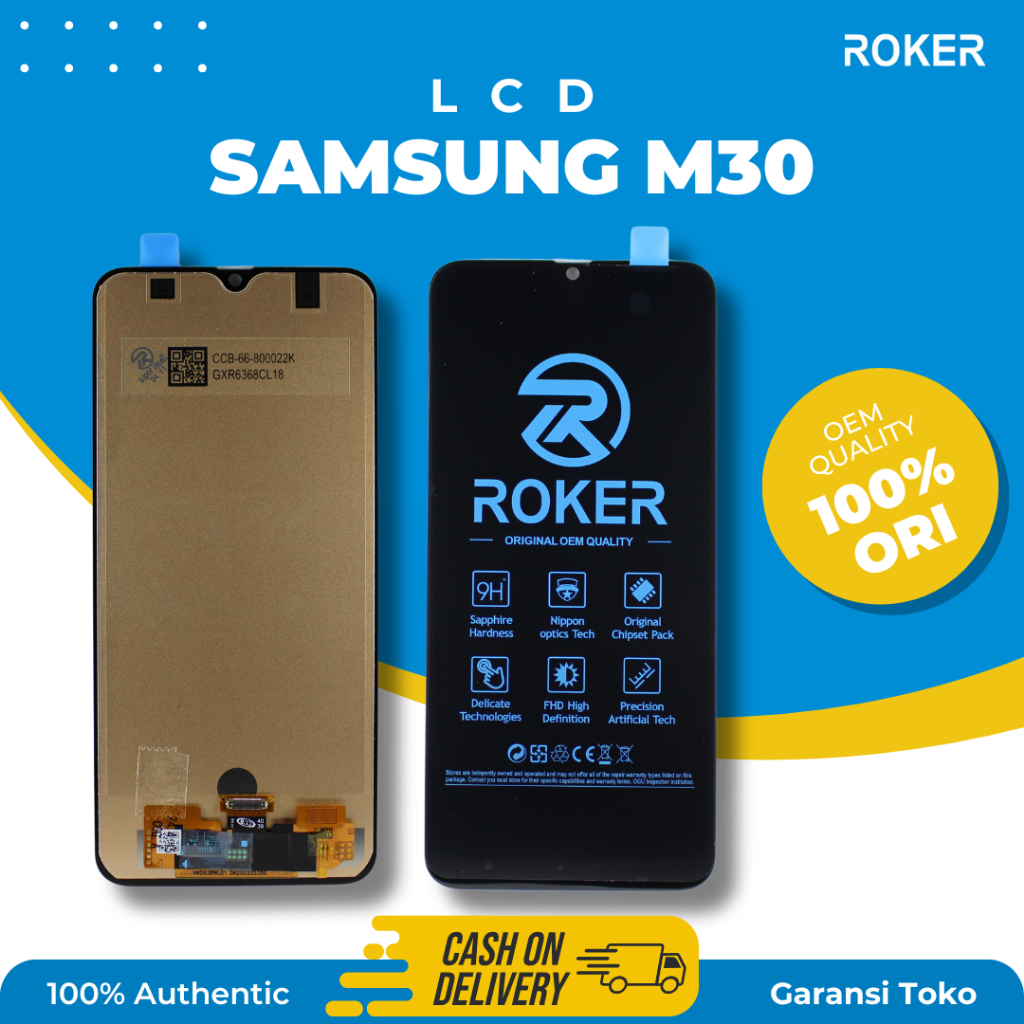 ROKER LCD TOUCHSCREEN SAMSUNG M30 /M30S /M21/M31 TS FULLSET BY ROKER