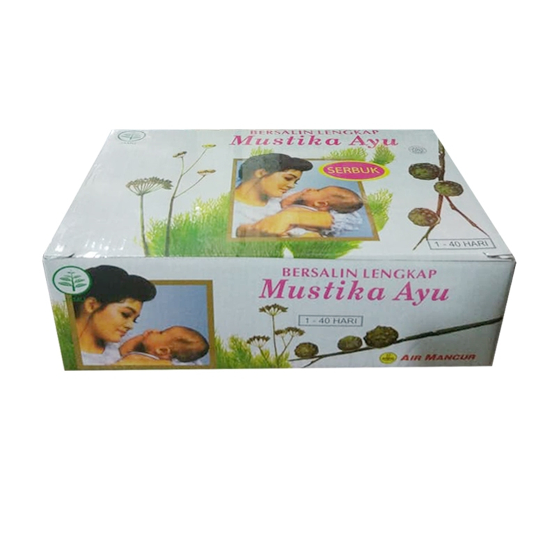 Air Mancur Jamu Serbuk Bersalin Mustika Ayu 40 Hari - Melahirkan - Gambar 3
