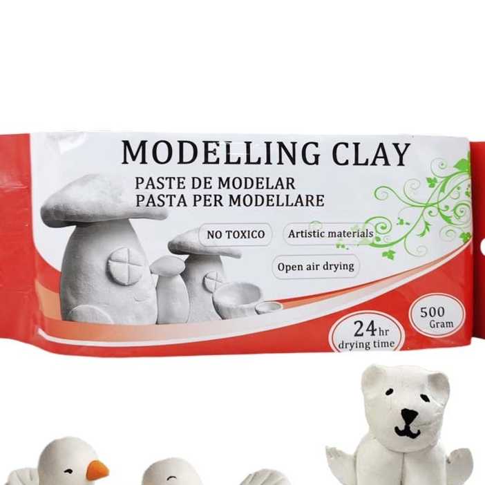 V-TEC MODELLING CLAY AIR HARDENING WHITE 500GR | Shopee Singapore