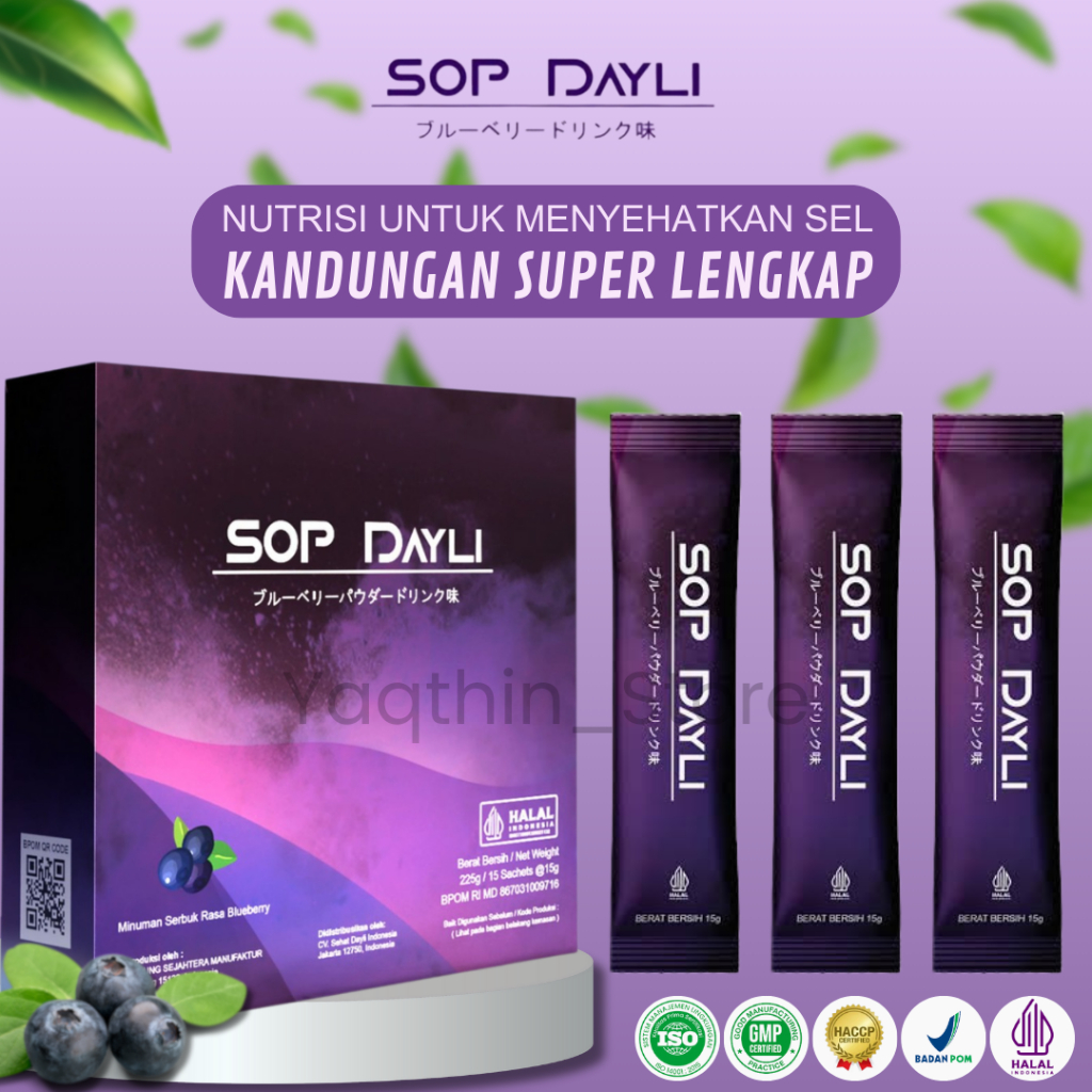 Sop DAYLI Original Superfood / Stem Cell Drink Daily Soup Cell ...