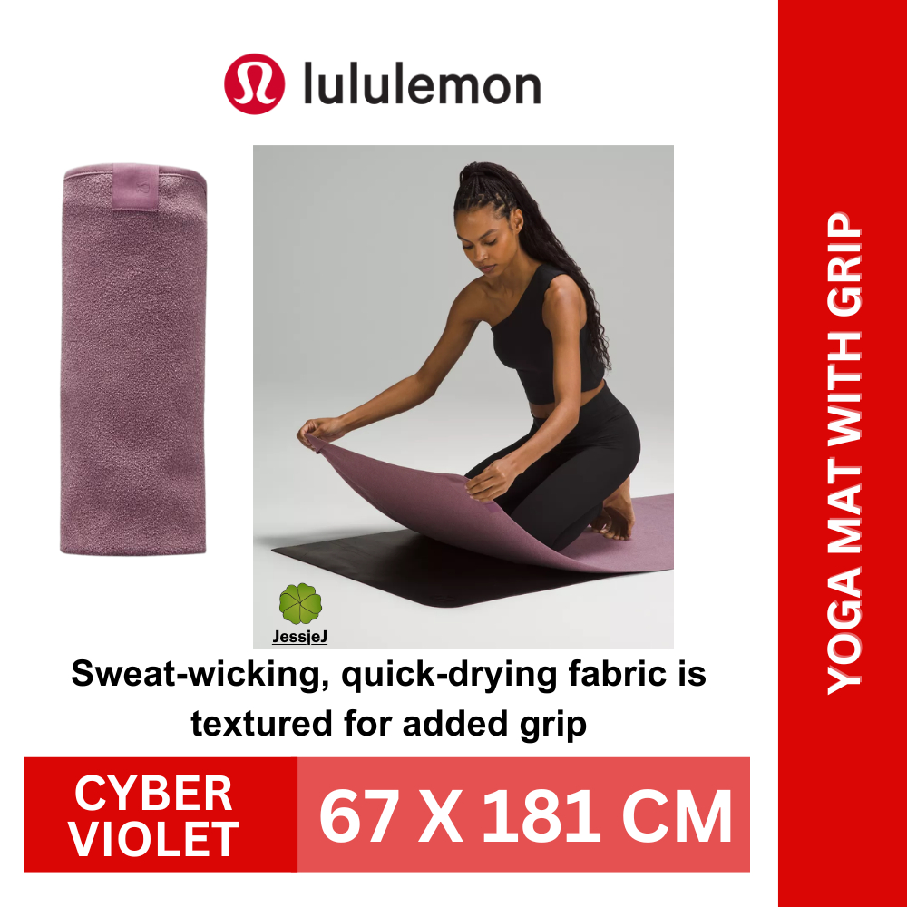 Lululemon Yoga Mat Towel with Grip Shopee Singapore