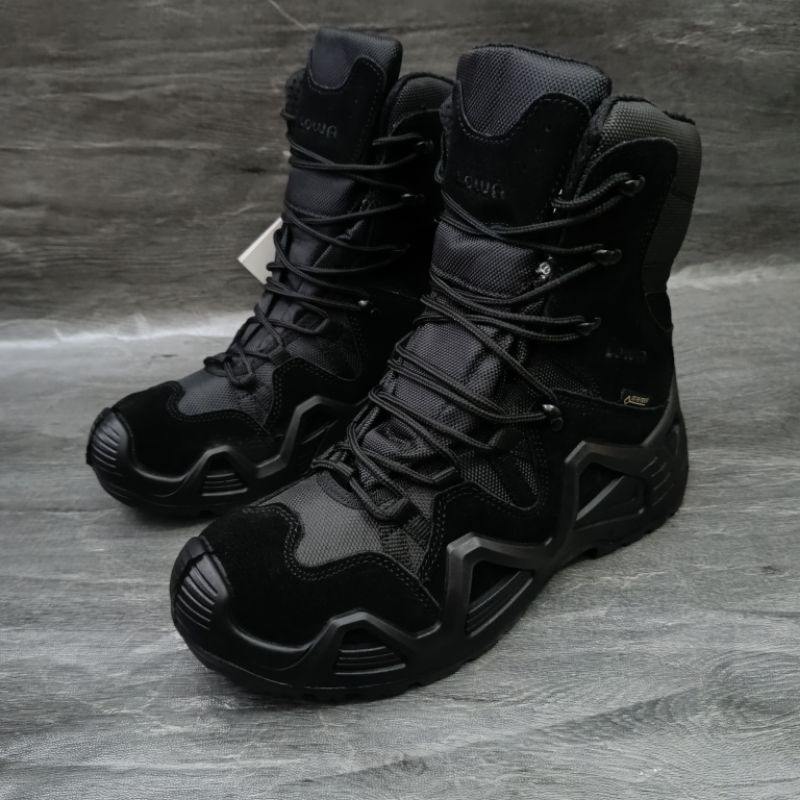 Boots LOWA ZEPHYR GTX MID TF Black Import China Shopee Singapore