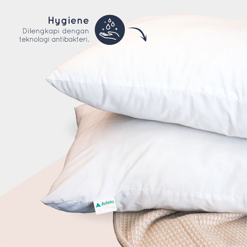 BANTAL atau GULING ADELA - Bahan Hollow Fiber Silicon - Gambar 2