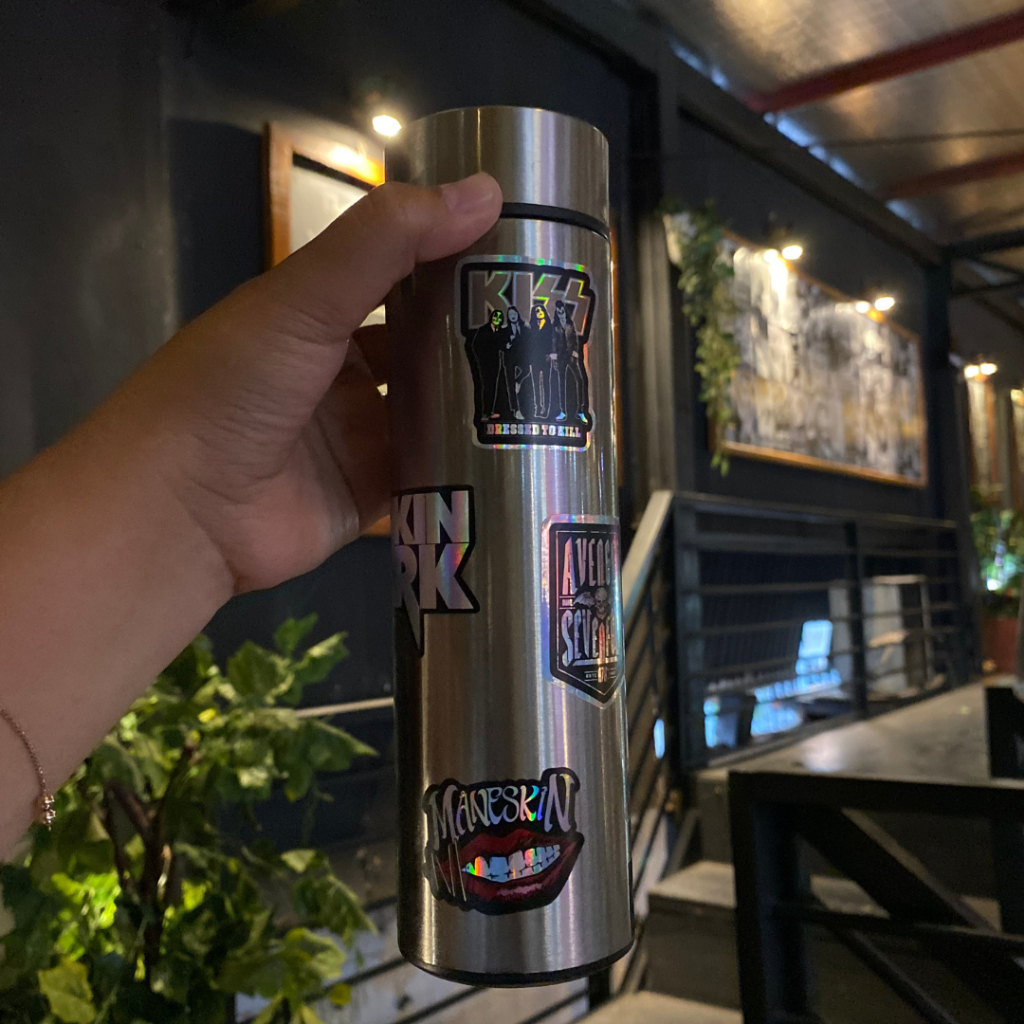 Genz Tumbler Premium Stainless Steel (SILVER) 500Ml LED TEMPERATUR foto 4