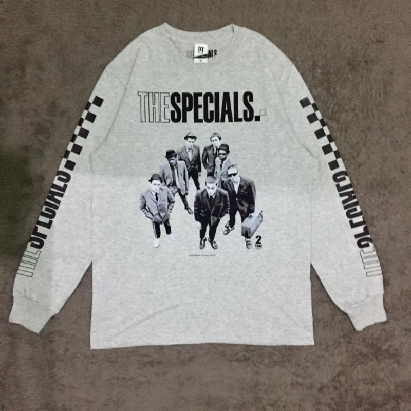 The SPECIALS TOUR 79 BAND T SHIRT T SHIRT COLOR GRAY MISTY TAG MERCHON ...